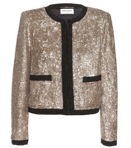 Ileana Makri Bead And Sequin-embellished Crepe Jacket