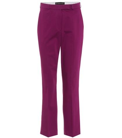 Chlo Stretch Cotton Trousers