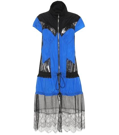 Maison Margiela Mesh-trimmed Jacket
