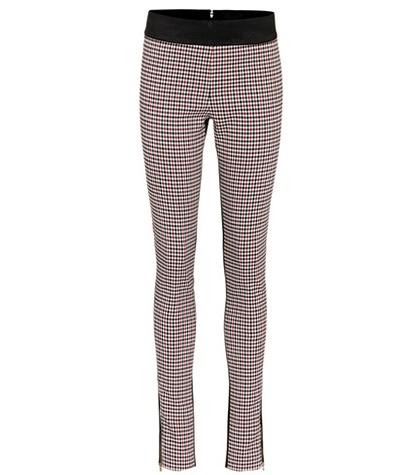 Stella Mccartney Wool-blend Plaid Trousers