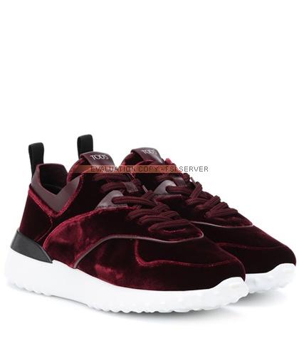 Yves Salomon - Army Exclusive To Mytheresa – Velvet Sneakers