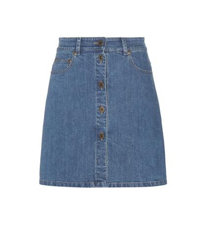 Miu Miu Denim Miniskirt