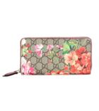 Gucci Blooms Gg Supreme Coated-canvas Wallet