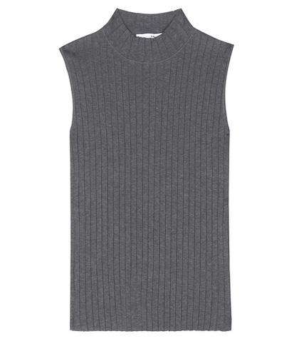 Rag & Bone Tri Cotton Ribbed Top