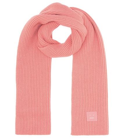 Acne Studios Bansy Face Wool Scarf