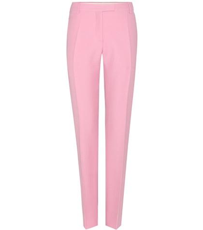 Valentino Virgin Wool And Silk Trousers