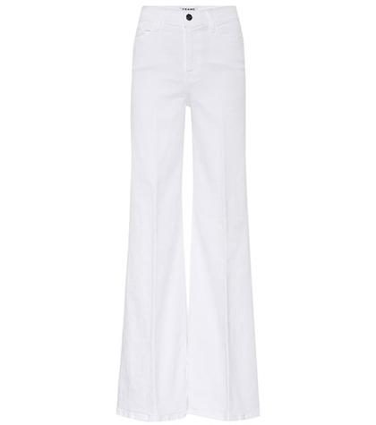 Frame High-waisted Wide-leg Jeans