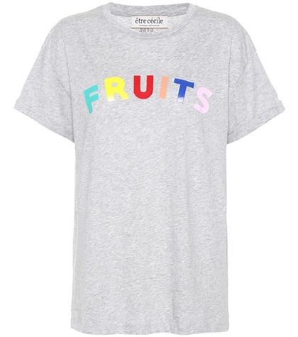 See By Chlo Fruits Cotton T-shirt