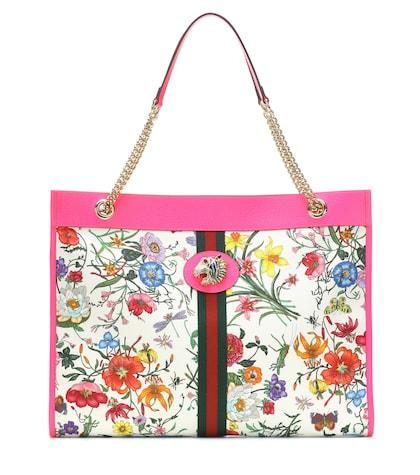 Gucci Rajah Large Floral Tote
