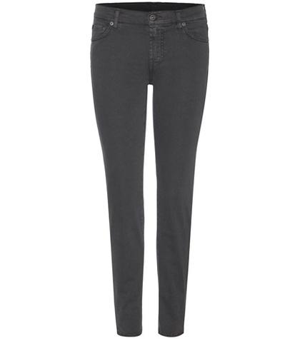 Mcq Alexander Mcqueen Rosanne Mid Rise Cropped Trousers