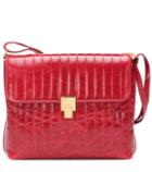 Gianvito Rossi Quinton Leather Shoulder Bag