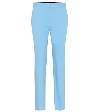 Rag & Bone Poppy Tab Linen-blend Pants