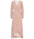 Ganni Exclusive To Mytheresa – Floral Georgette Wrap Dress
