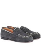 Isabel Marant Exclusive To Mytheresa.com – Fenzay Embellished Suede Loafers