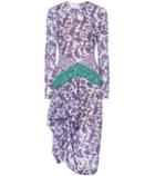 Preen By Thornton Bregazzi Sita Floral-printed Dress