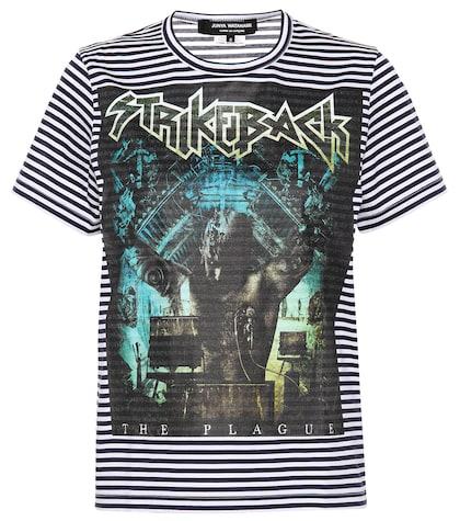 Junya Watanabe Striped Cotton T-shirt