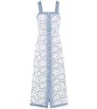 District Vision Giselle Lace-covered Cotton Dress