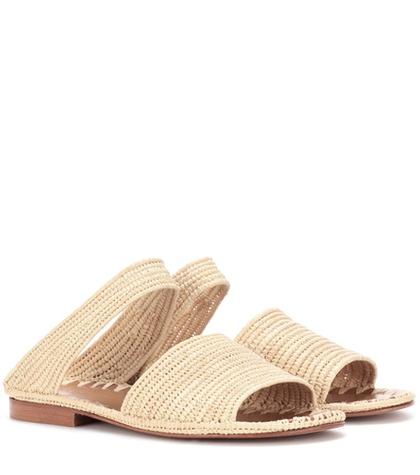 Redvalentino Raffia Sandals