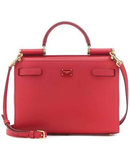 Dolce & Gabbana Sicily 62 Small Leather Tote