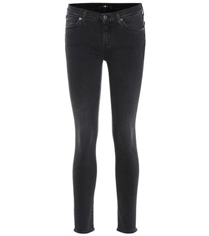 7 For All Mankind The Skinny Crop Slim Illusion Luxe Jeans