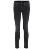 7 For All Mankind The Skinny Crop Slim Illusion Luxe Jeans