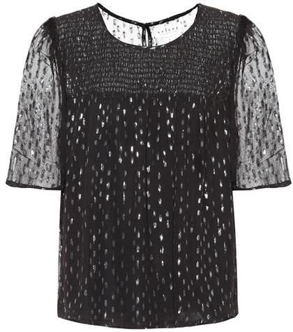 Velvet Claudie Embellished Top