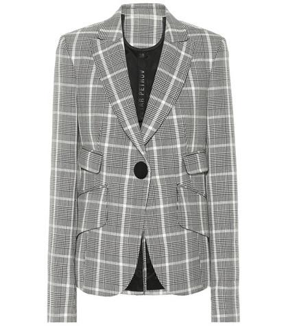 Petar Petrov Juno Checked Wool Blazer