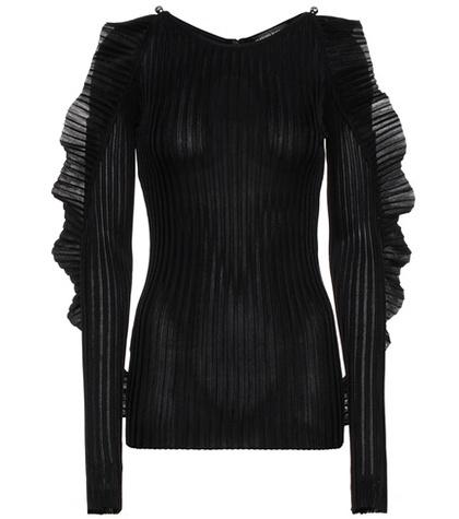 David Koma Ribbed Sweater