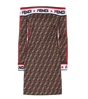 Fendi Fendi Mania Jersey Dress