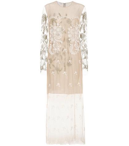 Stella Mccartney Embellished Tulle Dress