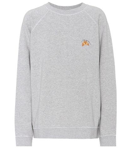Ganni Leroy Cotton Sweatshirt