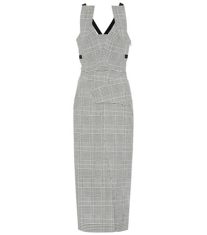Roland Mouret Holloway Wool-blend Dress