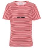 Saint Laurent Striped Cotton T-shirt