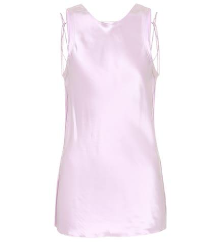 Helmut Lang Satin Tank Top