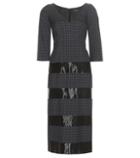 Miu Miu Embellished Wool Dress