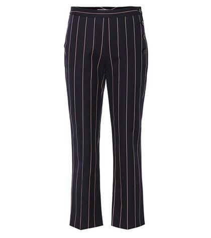 Victoria Victoria Beckham Cropped Cotton Pants