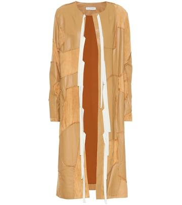 Alex Perry Benvenuto Leather Coat