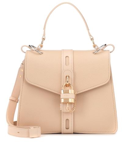 Versace Aby Medium Leather Shoulder Bag