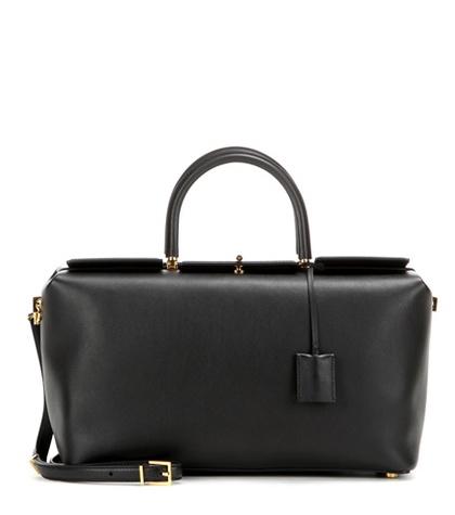 The Row India Medium Leather Shoulder Bag