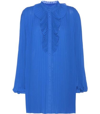 Alexander Wang Plissé Pleated Shirt