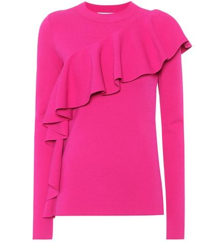 Fendi Frilled Sweater