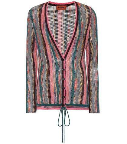 Missoni Striped Wool-blend Cardigan