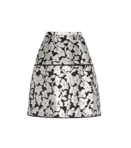 Balenciaga Metallic Jacquard Skirt