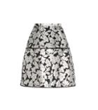 Balenciaga Metallic Jacquard Skirt