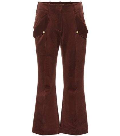 Acne Studios Cropped Corduroy Pants