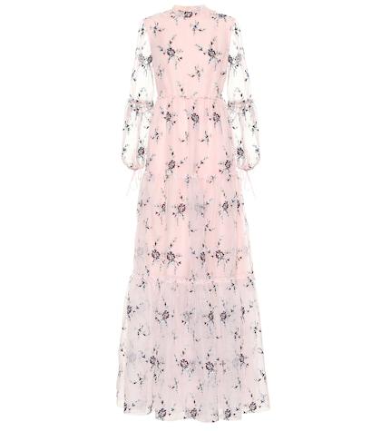 Erdem Exclusive To Mytheresa – Cassandra Floral Organza Gown