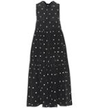 Asceno Polka-dotted Silk Dress