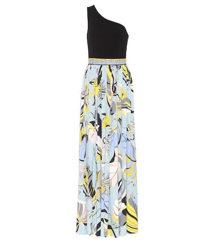 Emilio Pucci Printed Jersey Maxi Dress