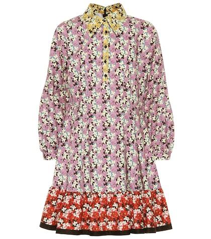 Valentino Floral Cotton Minidress