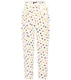Anna October Cropped Polka-dot Trousers